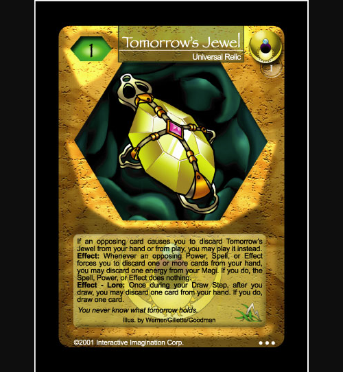 Tomorrows Jewel - Foil